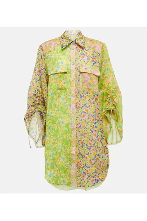 ALÉMAIS Alémais Camicia oversize con stampa floreale