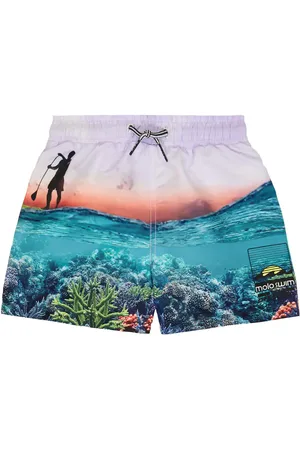 Molo Costume da bagno Niko con stampa