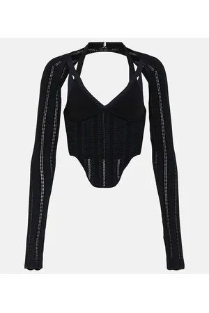 DION LEE Top bustier Column