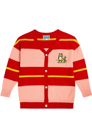 Kenzo Cardigan in misto cotone a righe
