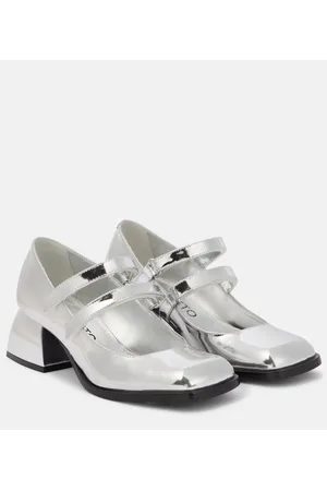 NODALETO Pumps Mary Jane Bulla Bacara in vernice