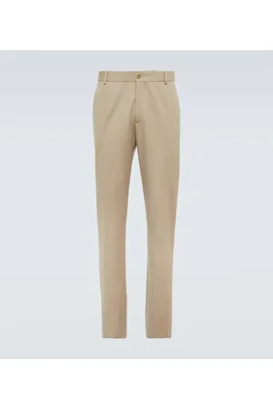 Loro Piana Pantaloni chino in cotone e lana