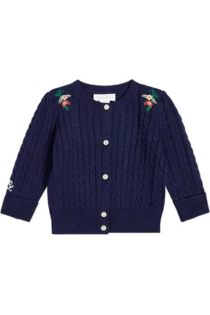 Ralph Lauren Baby - Cardigan in cotone a trecce