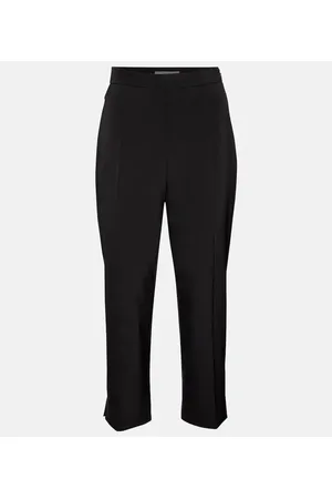 Prada Pantaloni cropped a vita alta
