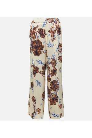 Jil Sander Pantaloni a gamba larga con stampa