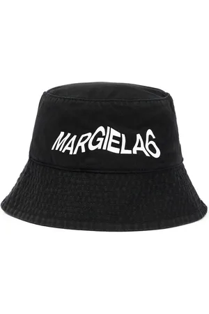 Maison Margiela Cappello da pescatore in cotone con logo