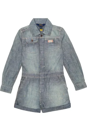 Ralph Lauren Jumpsuit corta in chambray