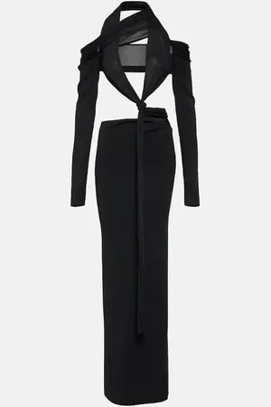 AYA MUSE Abito lungo Inio con cut-out