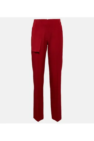 Victoria Beckham Pantaloni regular a vita alta