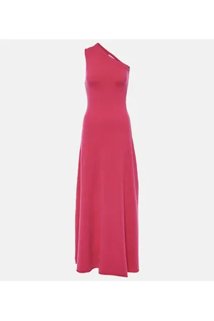 EXTREME CASHMERE Abito lungo N°301 Swan in misto cashmere