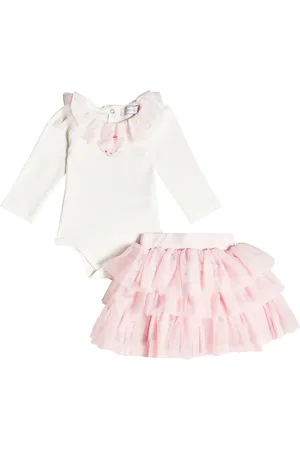 MONNALISA Baby - Body e gonna in jersey e tulle