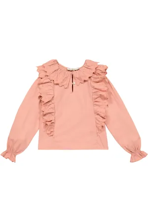 The New Society Blusa Manon in cotone con ricamo