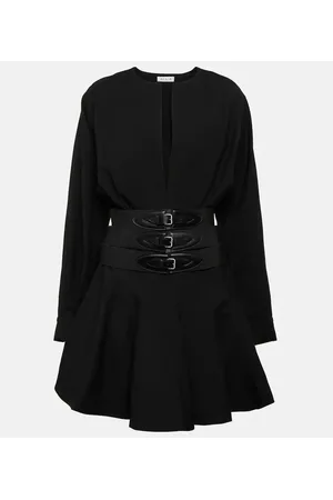 Alaïa Alaïa Miniabito in lana con cintura