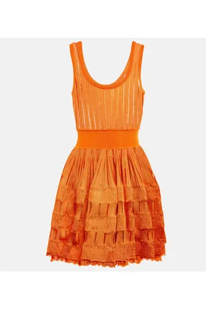 Alaïa Alaïa Miniabito Crinoline in misto lana