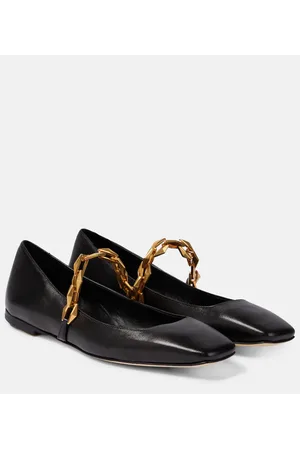 Jimmy Choo Ballerine Diamond Tilda in pelle