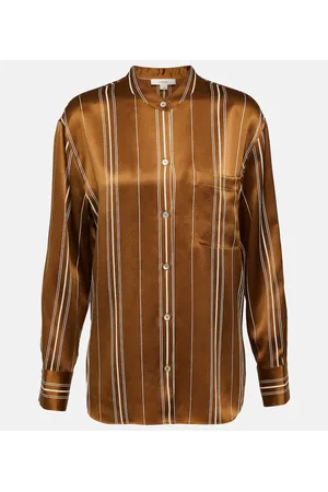 Vince Camicia in seta a righe