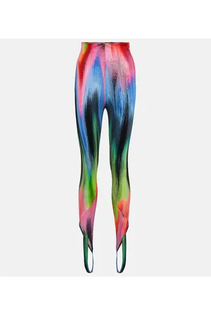 The Attico Leggings a vita alta con staffe