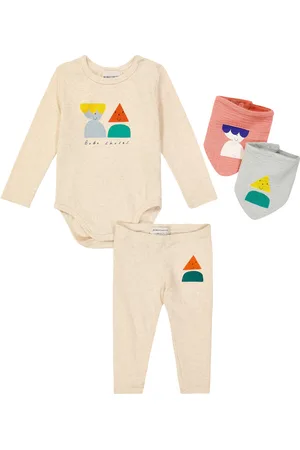 Bobo Choses Baby - Body, leggings e sciarpe Funny Friends in misto cotone