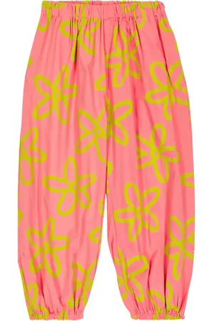 Jelly Mallow Pantaloni Aladdin in cotone con stampa