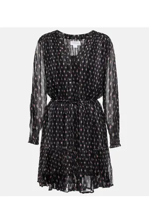 Velvet Miniabito in chiffon con stampa