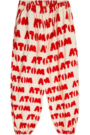 Jelly Mallow Pantaloni Aladdin in cotone con stampa