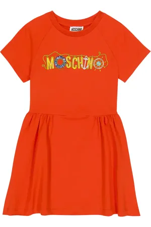 Moschino Abito in cotone con stampa