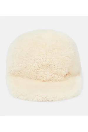 Chloé Chloé Cappello da baseball in shearling