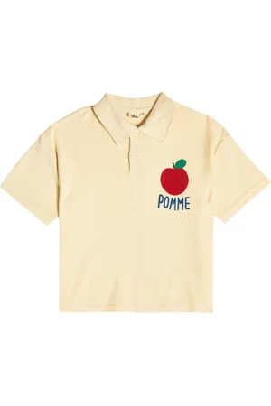 Jelly Mallow Polo in spugna con stampa