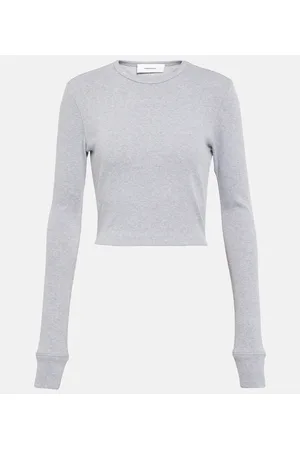 WARDROBE.NYC X Hailey Bieber - Top in misto cotone