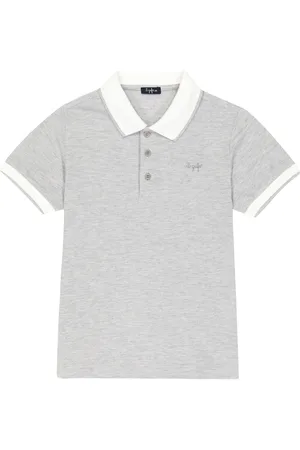 Il gufo Polo in cotone con ricamo