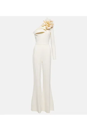 Elie saab Jumpsuit monospalla con stampa