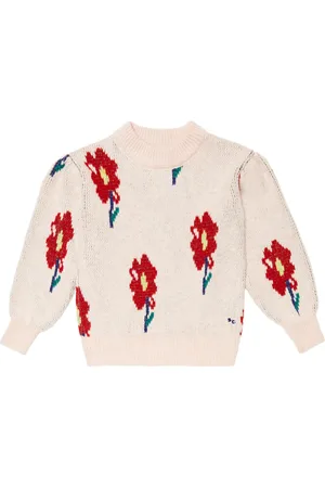 Bobo Choses Pullover con intarsi e stampa