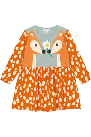 Stella McCartney Abito in cotone con stampa