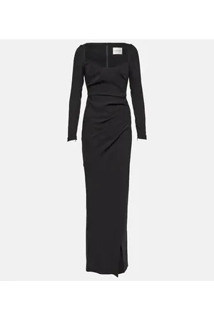 Roland Mouret Abito lungo in crêpe
