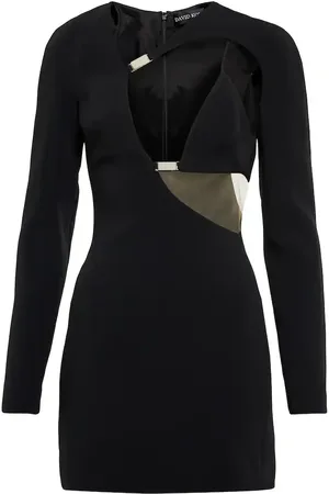 DAVID KOMA Miniabito con cut-out