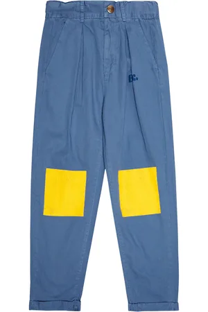 Bobo Choses Pantaloni chino Color Block in cotone