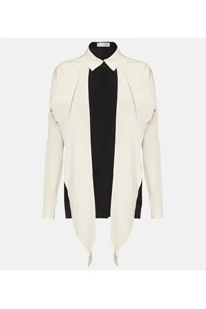 Victoria Beckham Blusa in seta crêpe de chine