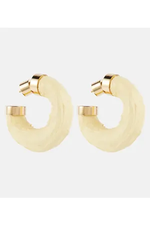 Jacquemus Orecchini a cerchio Trompe-l’oeil
