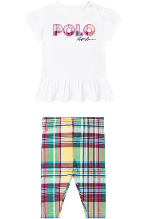 Ralph Lauren Baby - Top e leggings in cotone