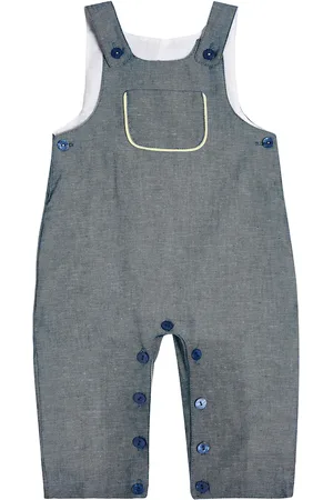 La Coqueta Baby - Salopette in lino e cotone