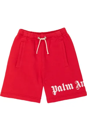 Palm Angels Shorts in cotone con logo