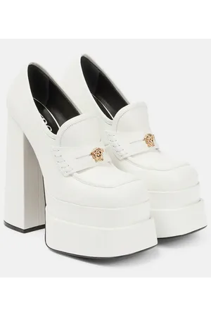 VERSACE Pumps Aevitas in pelle con plateau