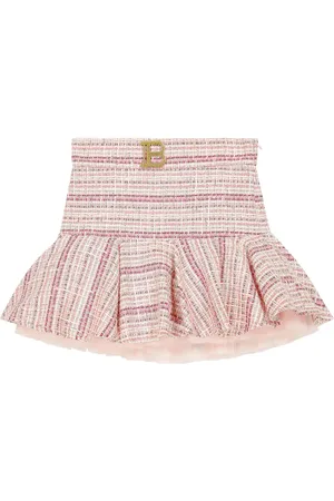 Balmain Gonna in misto cotone