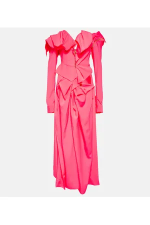 Vivienne Westwood Abito lungo bustier Drunken LS