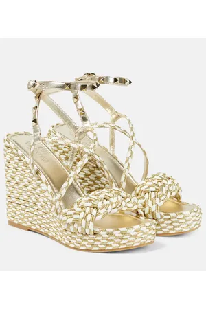 VALENTINO GARAVANI Espadrillas Rockstud con zeppa