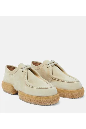 DRIES VAN NOTEN Mocassini stringati in suede