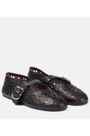 Alaïa Alaïa Ballerine Vienne in pelle