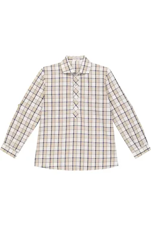 La Coqueta Camicia Miguel in cotone a quadri