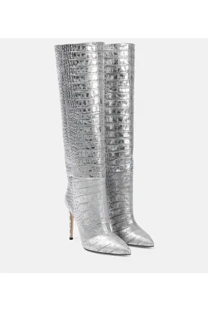 PARIS TEXAS Stivale Stiletto in pelle stampata