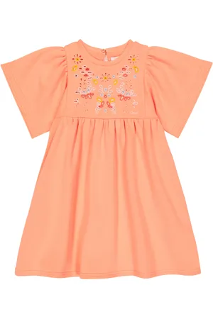 Chloé Chloé Kids Abito in jersey di cotone